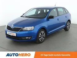 Blau Gebraucht 2017 Skoda Rapid Ambition Limousine | 11.140 € (Fairer Preis)