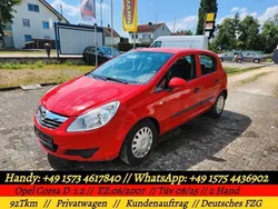 Rot Gebraucht 2007 Opel Corsa Edition Limousine | 1.999 € (Guter Preis)