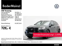 Deep black perleffekt (metallic) Gebraucht 2022 VW Touareg R-line SUV | 56.930 € (Etwas zu teuer)