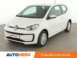 Weiß Gebraucht 2017 VW up! move up! Kleinwagen | 7.430 € (Fairer Preis)