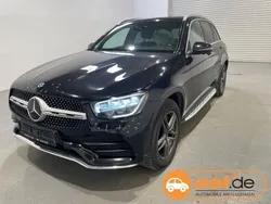 Schwarz Gebraucht 2022 Mercedes GLC400d AMG line SUV | 42.950 € (Fairer Preis)