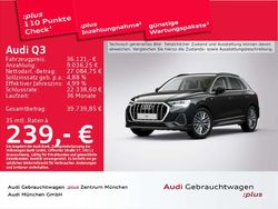 Mythosschwarz metallic Gebraucht 2023 Audi Q3 S-Line SUV | 36.121 € (Guter Preis)