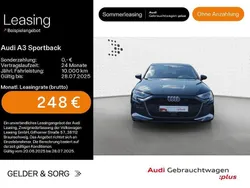 Grau Gebraucht 2024 Audi A3 Sportback Limousine | 32.480 € (Fairer Preis)