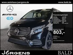 Obsidianschwarz metallic Gebraucht 2023 Mercedes V300 Avantgarde Van / Kleinbus | 70.999 € (Teuer)