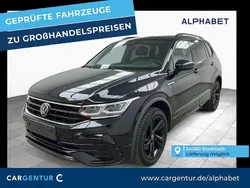 Deep black perleffekt Gebraucht 2022 VW Tiguan Allspace R-line SUV | 30.290 € (Fairer Preis)