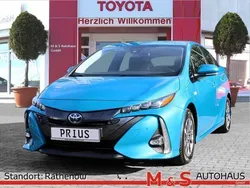 Aqua blue metallic Gebraucht 2020 Toyota Prius Plug-in Hybrid Comfort Kleinwagen | 22.990 € (Fairer Preis)