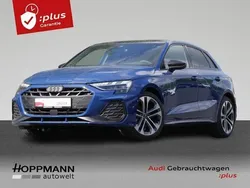Ascariblau metallic Gebraucht 2024 Audi A3 S-Line Limousine | 37.480 €