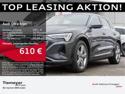 Grau Gebraucht 2024 Audi Q8 e-tron Advanced SUV | 58.260 € (Superpreis)