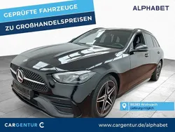 Schwarz Gebraucht 2022 Mercedes C300 AMG line Kombi | 30.207 € (Fairer Preis)