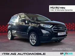Obsidianschwarz metallic Gebraucht 2023 Ford Ecosport Titanium SUV | 20.650 € (Fairer Preis)
