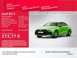 Grün Gebraucht 2024 Audi RS3 Sport Kleinwagen | 64.439 € (Fairer Preis)