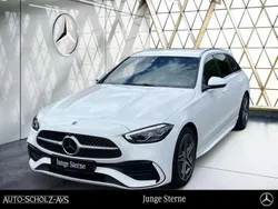 Unilack polarweiß Gebraucht 2024 Mercedes C220 AMG Kombi | 42.765 € (Fairer Preis)