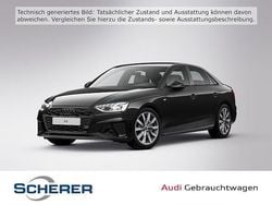 Mythosschwarz metallic Gebraucht 2022 Audi A4 S-Line Limousine | 28.990 € (Guter Preis)