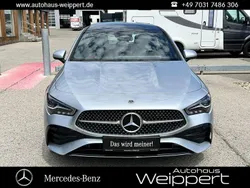 Silber Gebraucht 2024 Mercedes CLA250e Shooting Brake AMG line Kombi | 38.890 € (Etwas zu teuer)
