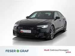 Mythosschwarz metallic Gebraucht 2024 Audi A6 S-Line Limousine | 57.450 €