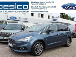 Blau Gebraucht 2019 Ford S-MAX Titanium Van / Kleinbus | 19.970 € (Teuer)