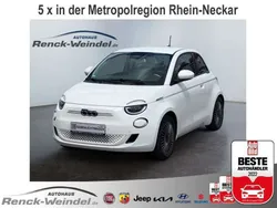 Arktis weiß) (weiss Gebraucht 2021 Fiat 500e Icon Kleinwagen | 19.989 € (Etwas zu teuer)