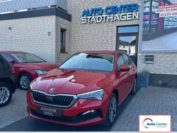 Rot Gebraucht 2021 Skoda Scala Clever Kleinwagen | 16.500 € (Guter Preis)