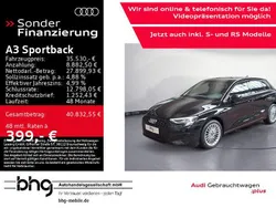 Brillantschwarz Gebraucht 2024 Audi A3 Advanced Limousine | 35.530 € (Teuer)