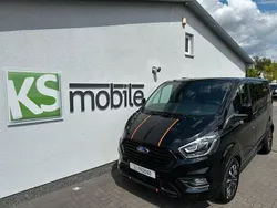 Schwarz Gebraucht 2019 Ford Tourneo Custom Sport Van / Kleinbus | 29.990 € (Etwas zu teuer)