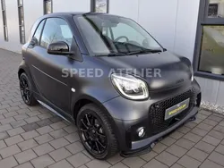 Schwarz Gebraucht 2021 Smart ForTwo Electric Drive Brabus Kleinwagen | 14.490 € (Fairer Preis)