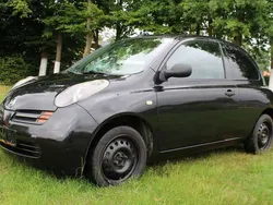 Schwarz Gebraucht 2004 Nissan Micra Visia Kleinwagen | 350 € (Superpreis)