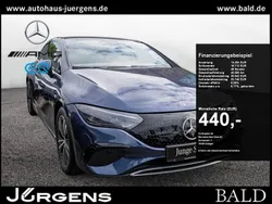 Metalliclack sodalithblau Gebraucht 2024 Mercedes EQE300 Electric Art Limousine | 46.580 € (Superpreis)