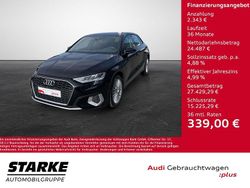 Schwarz Gebraucht 2021 Audi A3 Sportback e-tron Advanced Limousine | 26.450 €
