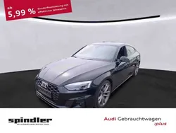 Mythosschwarz metallic Gebraucht 2022 Audi A5 Sportback Ambiente Limousine | 36.880 € (Fairer Preis)