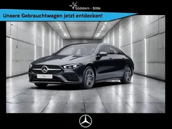 Metalliclack kosmosschwarz (metallic) Gebraucht 2022 Mercedes CLA200 AMG Coupé | 33.999 € (Fairer Preis)