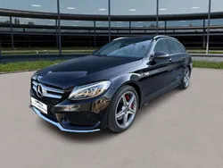 Schwarz Gebraucht 2017 Mercedes C400 AMG Kombi | 26.450 € (Fairer Preis)