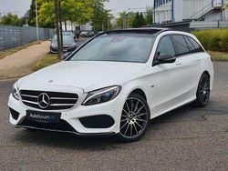 Polarweiss Gebraucht 2018 Mercedes C350 AMG line Kombi | 26.499 €