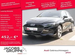 Mythosschwarz metallic Gebraucht 2025 Audi A3 Ambiente | 33.930 €