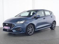 Chroma blau Gebraucht 2022 Ford Fiesta ST-Line Kleinwagen | 15.489 € (Guter Preis)