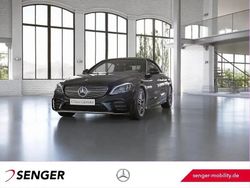 Schwarz Gebraucht 2021 Mercedes C200 AMG line Cabrio | 35.380 € (Fairer Preis)