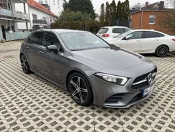 787 mountaingrau Gebraucht 2018 Mercedes A250 AMG line Limousine | 25.499 €