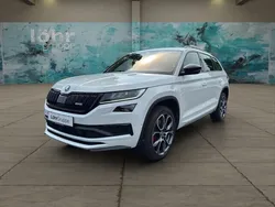 Moonweiss metallic met. Gebraucht 2021 Skoda Kodiaq RS SUV | 38.980 € (Fairer Preis)