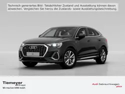 Schwarz Gebraucht 2023 Audi Q3 Sportback S-Line SUV | 39.880 €