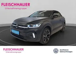 Schwarz Gebraucht 2024 VW T-Roc Cabriolet R-line Edition Cabrio | 39.980 € (Teuer)
