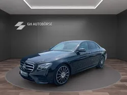 Schwarz Gebraucht 2018 Mercedes E350 AMG line Limousine | 32.990 € (Fairer Preis)