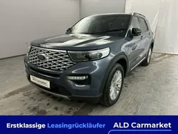 Blau Gebraucht 2021 Ford Explorer Hybrid Platinum SUV | 37.990 €