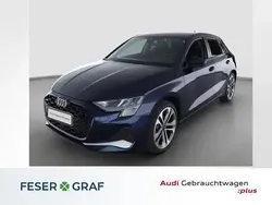 Navarrablau metallic Gebraucht 2024 Audi A3 Sportback Ambiente Limousine | 34.890 € (Etwas zu teuer)