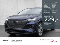 Navarrablau metallic Gebraucht 2024 Audi Q4 Sportback e-tron Ambiente SUV | 42.740 € (Superpreis)