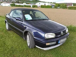 Blau Gebraucht 1995 VW Golf Cabriolet Cabrio | 2.600 €