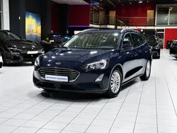 Blau Gebraucht 2020 Ford Focus Titanium Kombi | 16.980 € (Guter Preis)