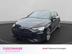 Mythosschwarz metallic Gebraucht 2025 Audi A3 Sportback S-Line Kombi | 39.990 € (Fairer Preis)