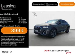 Grau Gebraucht 2024 Audi Q3 Sportback S-Line SUV | 49.529 € (Etwas zu teuer)