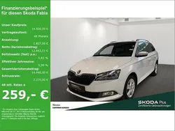 Moonweiss metallic Gebraucht 2019 Skoda Fabia Ambition Kombi | 14.500 € (Fairer Preis)