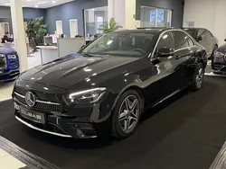 Schwarz Gebraucht 2022 Mercedes E200 AMG line Limousine | 39.900 € (Fairer Preis)