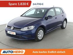 Atlantic blue Gebraucht 2018 VW Golf VII Trendline Limousine | 12.960 € (Guter Preis)